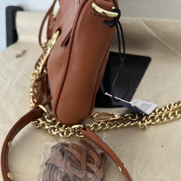 Rebecca Minkoff Mini M.A.C Crossbody - Almond with gold Hardware WT # 11243 - Picture 6 of 6
